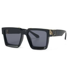 Load image into Gallery viewer, Shield square sunglasses Mens 2019 Luxury designer sun glasses female brand designe Gradient color eyeglasses oculos UV400