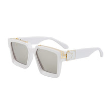 Load image into Gallery viewer, Shield square sunglasses Mens 2019 Luxury designer sun glasses female brand designe Gradient color eyeglasses oculos UV400