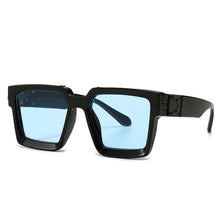 Load image into Gallery viewer, Shield square sunglasses Mens 2019 Luxury designer sun glasses female brand designe Gradient color eyeglasses oculos UV400