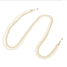 Load image into Gallery viewer, Elegant Handmade Pearl Beaded Glasses Chain Women Sunglasses Lanyard Strap Reading Eyeglass Chain Hanging Spectacles Accessories