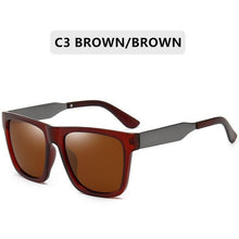 Load image into Gallery viewer, 2020 New Polarized Sunglasses Men Ultralight Glasses Frame Vintage Square Sport Driving Sun Glasses Male Travel Goggles Mirror