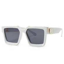 Load image into Gallery viewer, Shield square sunglasses Mens 2019 Luxury designer sun glasses female brand designe Gradient color eyeglasses oculos UV400
