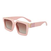 Load image into Gallery viewer, Shield square sunglasses Mens 2019 Luxury designer sun glasses female brand designe Gradient color eyeglasses oculos UV400
