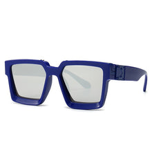 Load image into Gallery viewer, Shield square sunglasses Mens 2019 Luxury designer sun glasses female brand designe Gradient color eyeglasses oculos UV400
