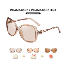 Load image into Gallery viewer, LIOUMO Fashion Oversized Sunglasses Women 2020 Chameleon Sun Glasses Female Polarized Photochromic Eyewear UV400 zonnebril dames
