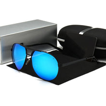 Load image into Gallery viewer, Top Brand Black Sunglasses Men Pilot Polarized Sun Glasses Classic Brand Glasses Men Driving Mirror Police UV400 2020 New
